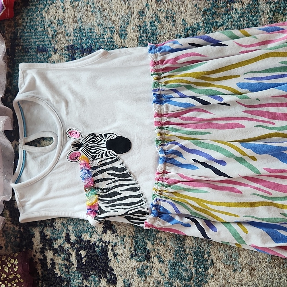 Zebra Dress from Zulily
